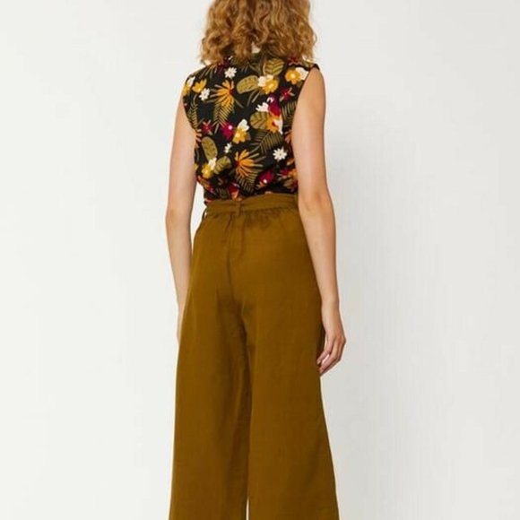 PRINCESS HIGHWAY Parrot Cotton Collared Blouse NWT - Picture 4 of 9